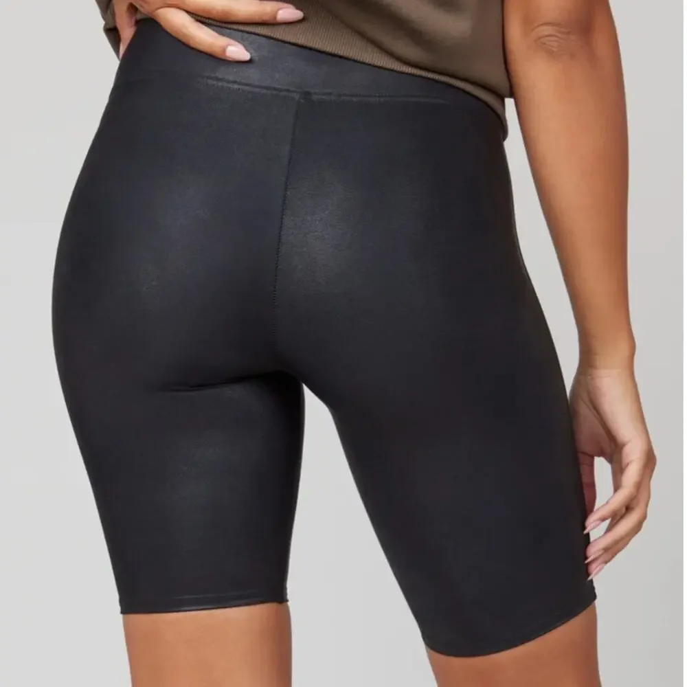 SPANX black faux